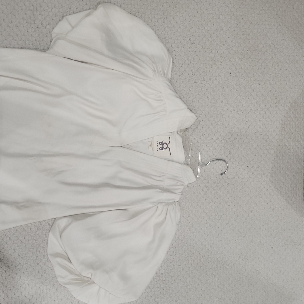 Figue Cream Dani Puff Sleeve Blouse
